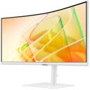 Samsung monitorius LS34C650TAUXEN, 3440x1440, 100Hz, 5ms, 1xHDMI, 1xDP, 2xTB 4.0, 3xUSB 3.0, LAN, 1000R, integruoti garsiakalbiai