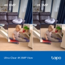 Pan/Tilt AI mājas dro&scaron;ības Wi-Fi kamera, TP-Link, TAPO C260, 4K 8MP, 18x digitālais tālummaiņa