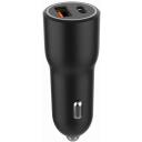 Gembird Auto laadija TA-UC-AC2PDQC38-CAR-01 38 W, 2 porti, 12-24 V, 1 Type-C, 1 Type-A, Kiire laadimine, &Uuml;levoolu kaitse