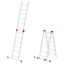 Scaffolding G60 HAILO 039459507 aluminium 2x12 steps