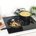 Russell Hobbs Pott RH03266EU7, 28cm, alumiinium, klaaskaan, elektriline, gaas, klaaskeraamika, induktsioon, Thermo-Spot