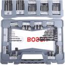 Bosch Puuriotsikute komplekt 2608P00236, 105 tk, HSS-G, 20 mm, 2 mm, m&uuml;&uuml;ritise puurid, kruvikeeraja otsikud