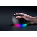 Razer optiskā pele Pro Click V2 Vertical RZ01-05250100-R3G1, 30000 DPI, 8 pogas, RGB apgaismojums, 2.4 GHz, Bluetooth, USB-C