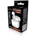Media-Tech R-Phones TWS k&otilde;rvaklapid MT3608W, 2x2g, 19g, 20Hz-20kHz, 110dB, Bluetooth 5.3, puutetundlik juhtimine