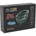 Manta Dekoratīvā lampa SNL120RGB, 5W, 15.6cm, 10cm, 15.7cm, 3xAA, 5V, 2m, 16 krāsas, tālvadība