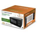 Esperanza ESTOFADO Solo mikroviļņu krāsns EKO011K, 20 L, 700 W, 5 jaudas līmeņi, mehāniskais taimeris 30 min