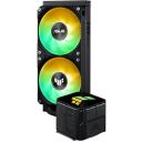 Asus TUF Gaming LC III 240 ARGB dzesētājs 90RC01J1-B0EAY0, 40cm, 2 ventilatori, 90.78 cfm, 2600 RPM, 37.4 dB, saderīgs ar LGA 1700