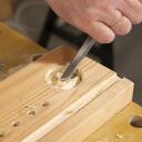 Medžio kaltas KREATOR KRTH23603 6, 12, 18, 24mm - 4 vnt 250mm