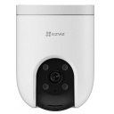 Ezviz H8C CS-H8c-3MP-4G Välistingimustes IP65 3MP 2K Nutikas 4G Pööratav 360° Kaamera MicroSD / Öönägemine Valge