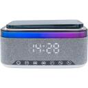 Denver Radio pulkstenis CRQ-225 111131300080, 2x5W, Bluetooth 5.3, LED displejs, MP3, 64GB microSD atbalsts