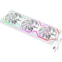 Gamemax Korpuse ventilaator FN12A-N2 WL-RW, 120mm, 58.6 cfm, 800-2000 rpm, H&uuml;drauliline laager, 30.6 dBA