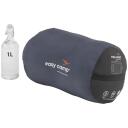 Easy Camp Raven Square Double 5&deg;C | Sleeping Bag | 220 x 150 cm | Temperature -9 to 10 &deg;C | Two-way open-end, L-shaped, autolock