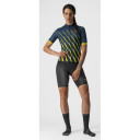 Velo krekls PENDIO W Jersey, izmērs: M, Red/Bordeaux-White, 8050949613894 CASTELLI