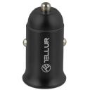 Tellur Auto laadija TLL151251, 60W, 12-24V, 5-12V, 2xUSB, 2x5V/2.4A, l&uuml;hise kaitse