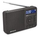Aiwa Pārnēsājams radio uztvērējs RD-40DAB/BK, 2W, 50 DAB+ stacijas, 50 FM stacijas, 2000mAh akumulators, LCD