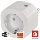 Emos WiFi розетка IP-3002S P5531, 230 V~/16 A, 3680 W, 30 программ, 15 розеток, защита от детей, Wi-Fi 802.11 b/g/n
