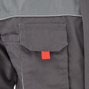 Darba bikses T1 pelēkas, 2XL, izturīgas, ar kabatām, AW02414, AWTOOLS