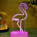 Manta Dekoratīvā lampa SNL119RGB, 5W, 10cm, 10cm, 20cm, 3xAA, 5V, 2m vads, 3 raksti, 16 krāsas, tālvadība