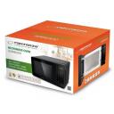 Esperanza mikroviļņu krāsns EKO009, 20 L, 700 W, 6 gatavo&scaron;anas programmas, atkausē&scaron;anas funkcija, digitālais taimeris