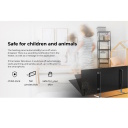 Smart premium infrared and convection heater for up to 30m² 700W 11mm tempered glass panel with Wi-Fi 110×40×4 cm black AGH0004S Aeno