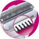 Braun Moteri&scaron;kas skustuvas LS 5560, 330g, violetinis, akumuliatorius, 40min, 3 antgaliai, SoftStrip, EasyGlide