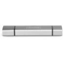 Digitus m&auml;lukaardi lugeja DA-70886, 1xUSB 3.0, 1xUSB-C, 1xSD, 1xMicroSD, 5Gbps, 480Mbps, alumiinium, hall