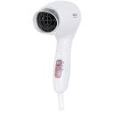 Adler juuksekuivati CR 2254, 1200 W, 2 kiirus, 1 temperatuuriseade, kokkupandav k&auml;epide, valge