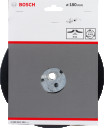 Gumijas slīp&scaron;ķīvis D 180mm, 1 gab., Lielām leņķa slīpma&scaron;īnām ar fiksācijas uzgriezni PRO BACKING PAD, MĪKSTS, 2608601209 BOSCH