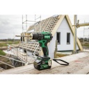 Bezvadu trieciena skrūvgriezis HIKOKI DV18DEWHZ, 18 V, bezsuku motors, 22 griezes momenta iestatījumi