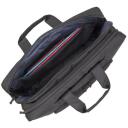 Rivacase Kott 8455BLACK, 17.3'', 320mm, 790g, 470mm, 160mm, pol&uuml;ester, must, &otilde;lavarre rihm, k&auml;epidemed