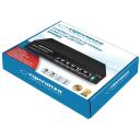 Esperanza ENS105 6-portu Poe komutators, 220-240V, 50Hz, 1.2Gbit/s, 60W, 4x30W PoE porti