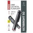 Emos CREE LED metalltaskulamp P3150, 100 lm, 1x AAA, alumiinium, IP65, 3 h p&otilde;lemisaeg, klamber, aas