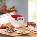 Tefal Multicooker RK705138, 600 W, 5 L, Красный/Белый, 12 программ, LED дисплей