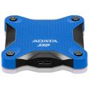 Adata SSD disks SD620-2TCBL, 2TB, 520 MB/s, 460 MB/s, USB 3.2 Gen 2, 5-50 &deg;C, saderīgs ar Windows, Mac, Android