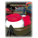 Pla&scaron;a mute, ūdensnecaurlaidīga muca, 68,5 L, balta, R077068, BasicNature