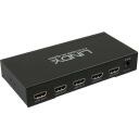 Lindy HDMI jagaja 38159, 4 HDMI v&auml;ljundit, 4K 60Hz 4:2:0, EDID haldus, kompaktne disain