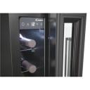 Candy Veinijahuti CCVB 15/1, 7 pudelit, 20l, Energiaklass G, Sisseehitatud, Must roostevabast terasest k&auml;epide