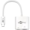 Goobay USB-C HDMI adapteris 62110, 4k, 60 Hz, USB-C, HDMI, 60 W, balts