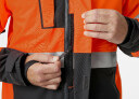Hi-vis ziemas jaka Alna 2.0, CL3, oranža/melna, M, Helly Hansen, 71392_269-M, 100% poliesteris, 215 g/m&sup2;, 100% poliamīds, 235 g/m&sup2;, Primaloft Black Eco, 133 g/m&sup2;