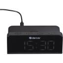 Denver Laukpulk ECQ-103MK2 111131300070, must, USB Type-C, digitaalne kellan&auml;idik, &auml;ratus