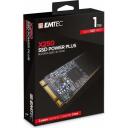Emtec SSD M2 Sata X250 1TB Power Plus ECSSD1TX250, 1 TB, 520 MB/s, 500 MB/s, SATA III 6 Gb/s, ECC, TRIM, SMART