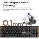 Keychron K10H-Q1, traadita klaviatuur, t&auml;issuuruses (100%), RGB LED taustvalgustus, 60 g aktiveerimisj&otilde;ud, 4000 mAh aku, 2.4 GHz