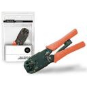 Digitus mitmefunktsionaalne gofreerimisriist DN-94004, 8P8C-RJ45, 6P6C-RJ12, 6P4C-RJ11, kaablil&otilde;ikur, isoleerija