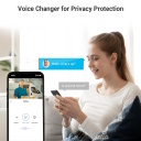 Ezviz EP3x Pro 2K CS-EP3x Divu Objektīvu Viedais Wi-Fi Video Durvju Zvans ar iebūvētu 32 GB Atmiņu / Krāsu Nakts Redze Balts