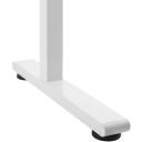 Maclean istu-seisa k&auml;sitsi reguleeritav laud ER-401W, 70-117cm, 140x60cm, 40kg, reguleeritav tugi, komplektis montaažitarvikud