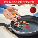Tefal Wok H0561942, 28cm, alumiinium, must, sobiv induktsioonipliidile, fikseeritud k&auml;epide