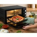 Esperanza Mini cepe&scaron;krāsns EKO008N, 20 l, 1280 W, 220-240 V, 0-60 min, melna, divkār&scaron;as stikla durvis, 0,9 m vads