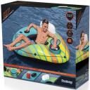 Bestway Puhutav madrats 43398, 1,69m x 1,37m, 90kg, 1 joogitopsi hoidja, 1 jahutus kott, 2 k&auml;epidet