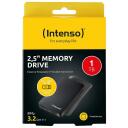 Intenso V&auml;line HDD 2.5" 6023690 1 TB, USB 3.2 Gen 1, 5400 RPM, lugemise kiirus 85 MB/s, kirjutamise kiirus 75 MB/s, must