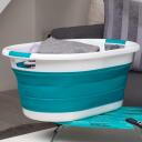 Beldray Kokkuvolditav pesukorv LA034816TQFEU7, 37l, 62cm, 44cm, 8.3cm, plastmass, 1 sektsioon